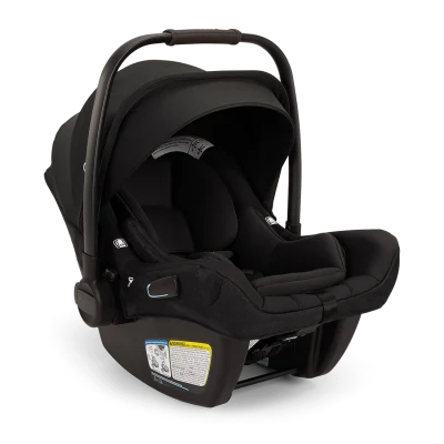 Nuna PIPA aire rx infant car seat in Caviar